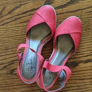 Life stride espadrille wedges